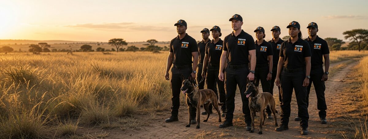 The Afrique Du Sud K9 team