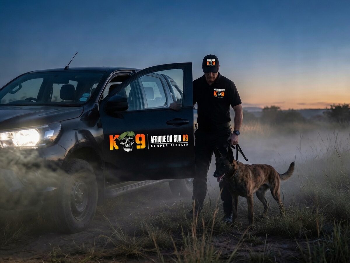 Dawn patrol on a game reserve