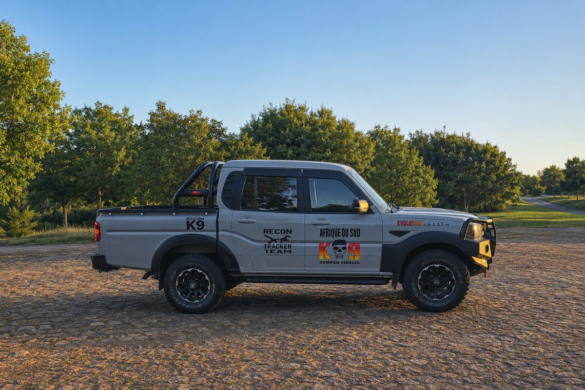 Afrique Du Sud K9 patrol vehicle