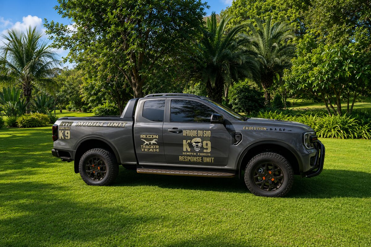 Afrique Du Sud K9 rapid response vehicle