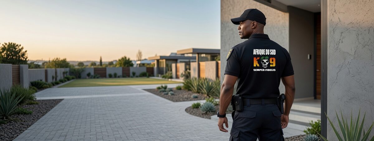 Afrique Du Sud K9 security officers