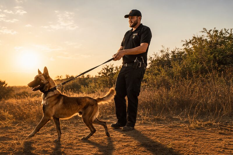K9 unit handler and dog